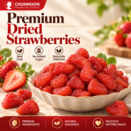 Natural Dried Strawberries-EDC