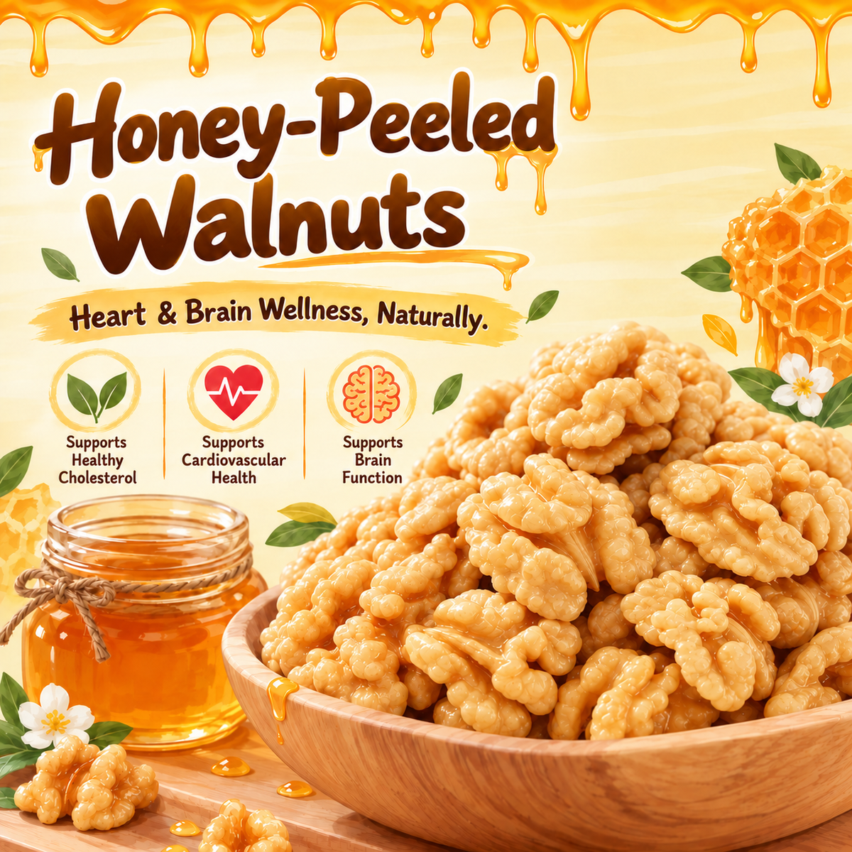 Honey-Peeled Walnuts – A Tasty Way to Support a Healthy Lifestyle-IUK