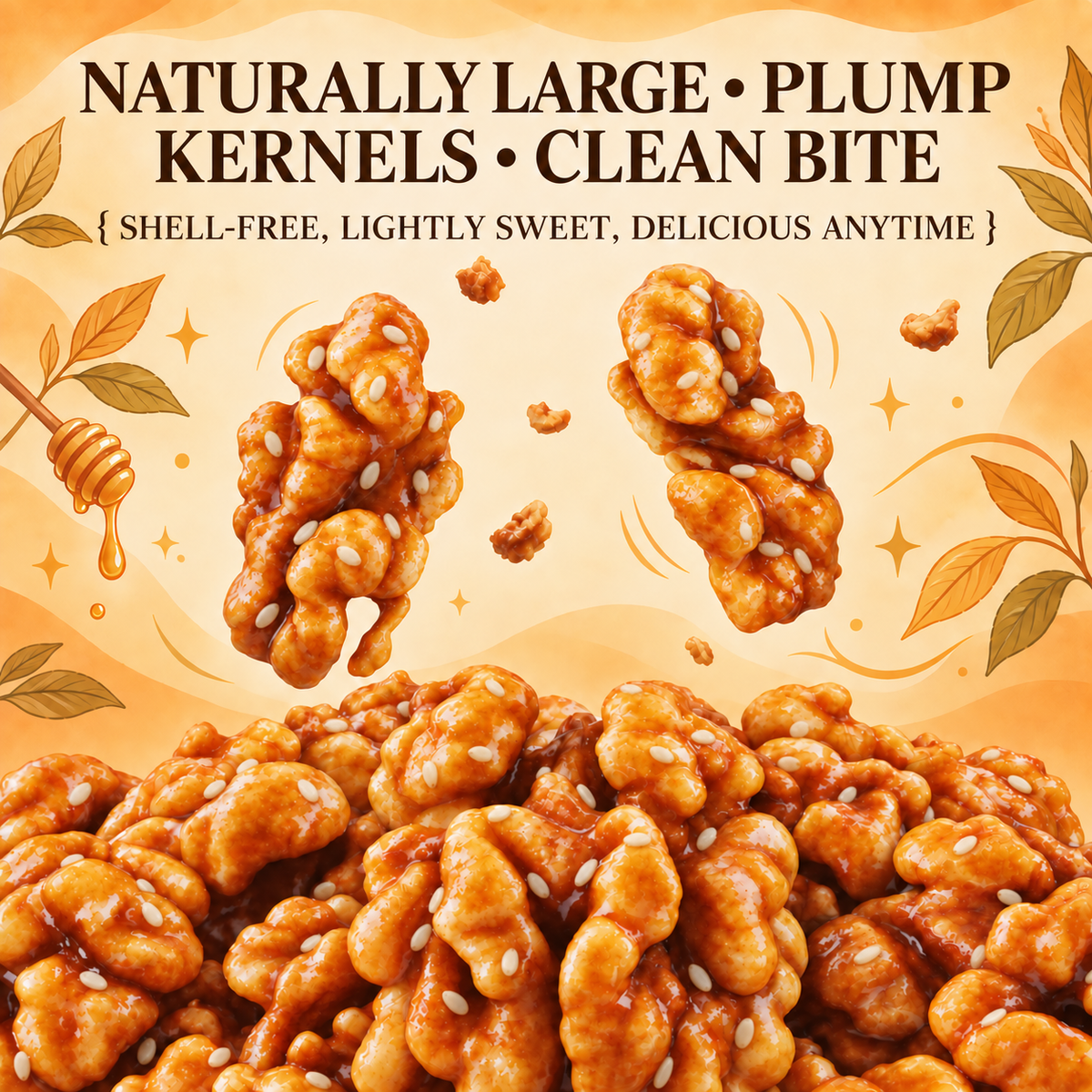 Honey-Peeled Walnuts – Delicious Crunch with Real Heart Benefits-OUO