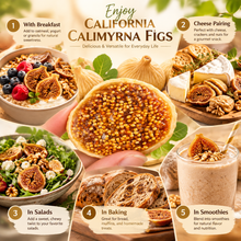 Premium California Calimyrna Figs | Naturally Sweet, Fiber-Rich & No Added Sugar - WHM