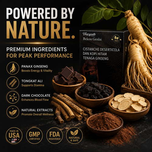 Nuvlino™Men’s Performance Energy Coffee - Wake Up Harder, Last Longer-EDC