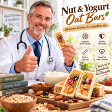 Nut & Yogurt Oat Bars – Crunchy, Tasty, with Protein & Calcium-OUO