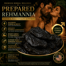 Nuvlino™Premium Prepared Rehmannia Root– Traditional Steamed & Sun-Dried Herbal Root-EDC