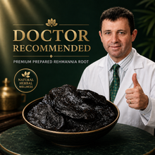 Nuvlino™Premium Prepared Rehmannia Root– Traditional Steamed & Sun-Dried Herbal Root-EDC