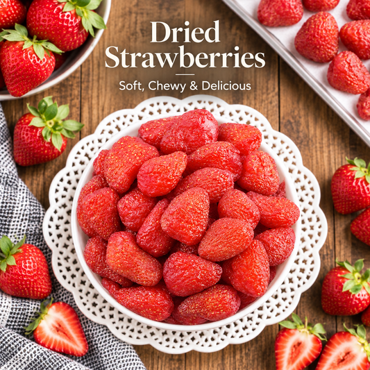 🍓Dried Strawberries – Deliciously Sweet with Real Antioxidant Power-OUO