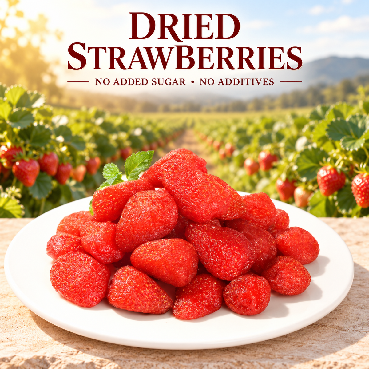 🍓Dried Strawberries – Deliciously Sweet with Real Antioxidant Power-OUO
